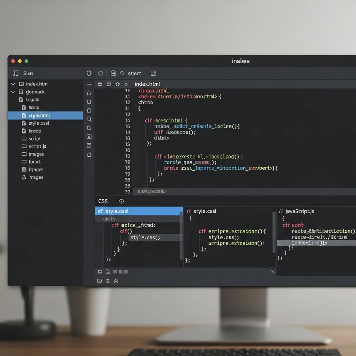 A fast, responsive website on a laptop and mobile phone